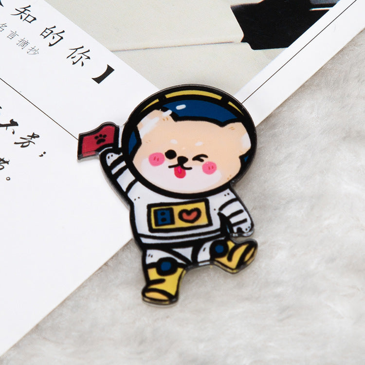 Cute Japanese Creative Cartoon Acrylic Brooch Girl Clothes Bag Pendant Badge Pin Jewelry 166c32c7 d2f2 4d5c 8276 5afde83f57f1