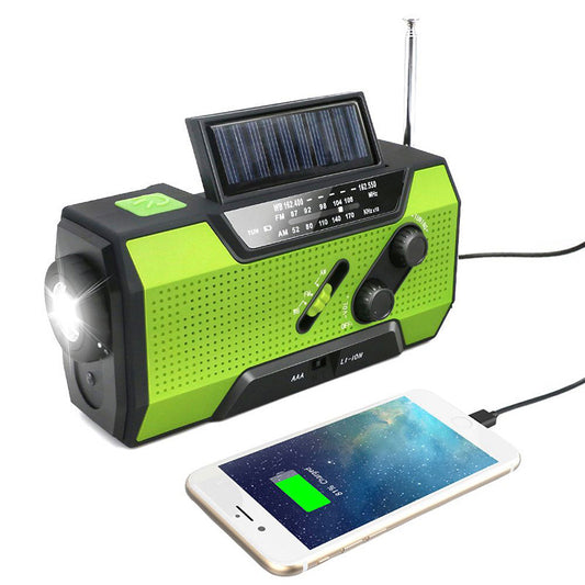 Hand crank solar radio 1670036872695