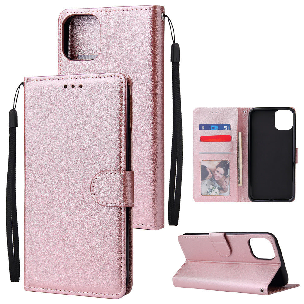 Card wallet 7plus mobile phone leather case 16717673777797
