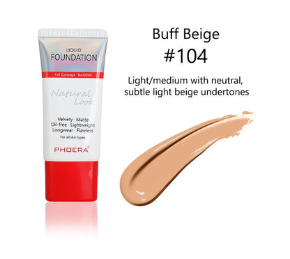Matte, Silky, Tube Liquid Foundation, Ladies Products 1676001034267
