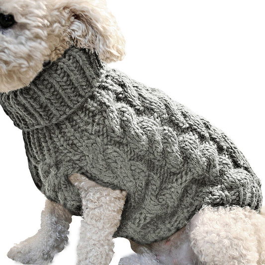 New Pet Sweater Dog Clothes Pet Supplier Winter Warm Clothing 1677063663437
