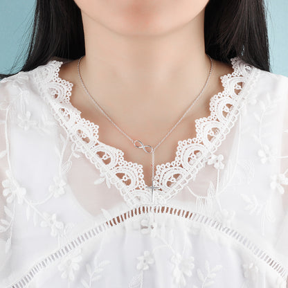 Cross s925 sterling silver female low-cut necklace 1678026972247