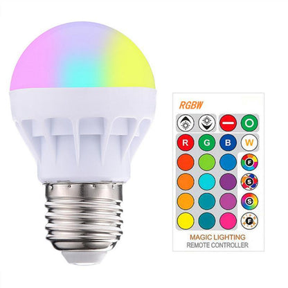 Colorful led bulb light rgb 3w bulb full color bulb 1678133377716