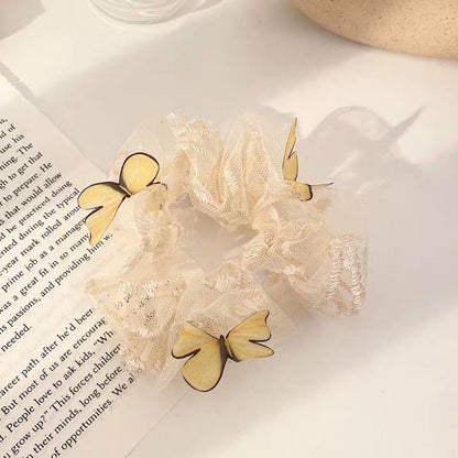 Women's Mesh Pig Intestine Ring Butterfly Hair Accessories 16793362 1437 4cfe 81fc 48b8985d1a01