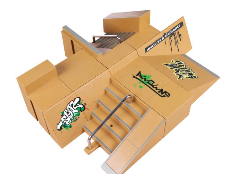 Supply alloy finger skateboard props combination finger skateboard field suit number LF8092 168346419480