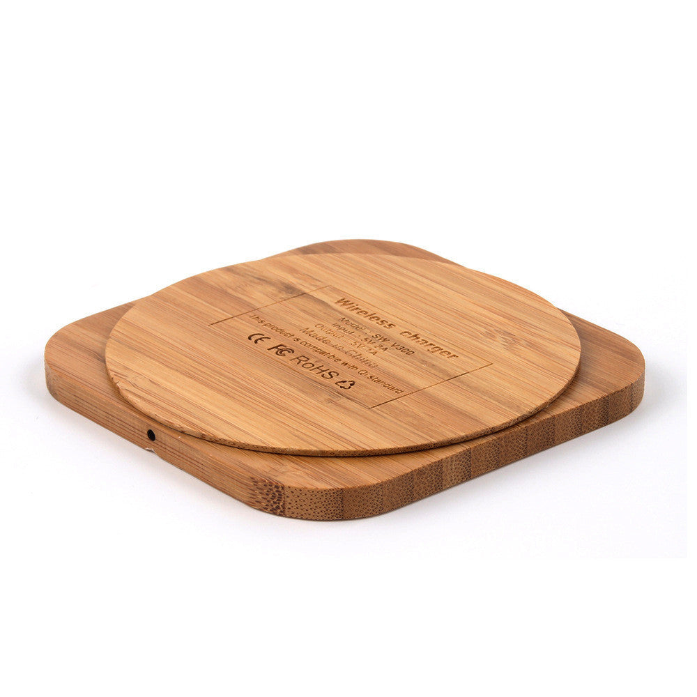 Wooden Bamboo 5W Wireless Charger 1683623780050