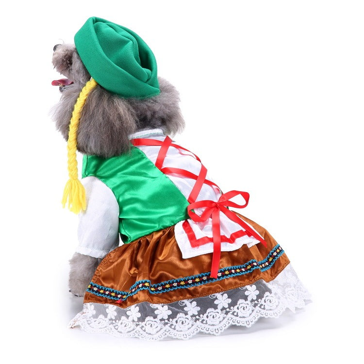 Dog supplies pet christmas clothes 1683753306927