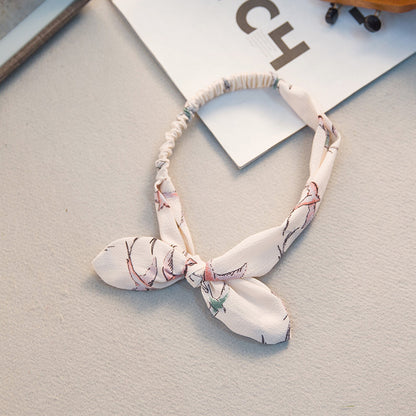 Big bow tie bunny ears headband 1691455581003