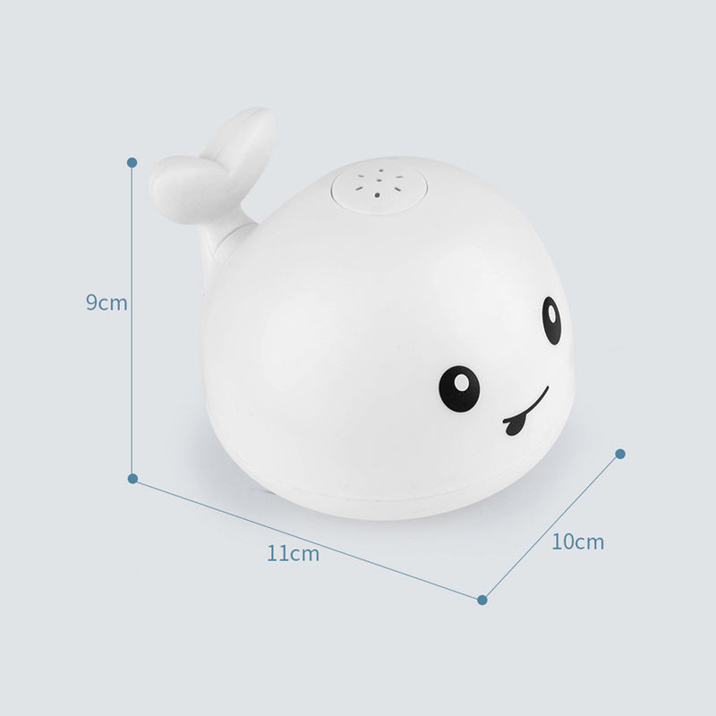 New Baby Bathroom Bath Electric Induction Whale Spray Small Toy 1692679473614