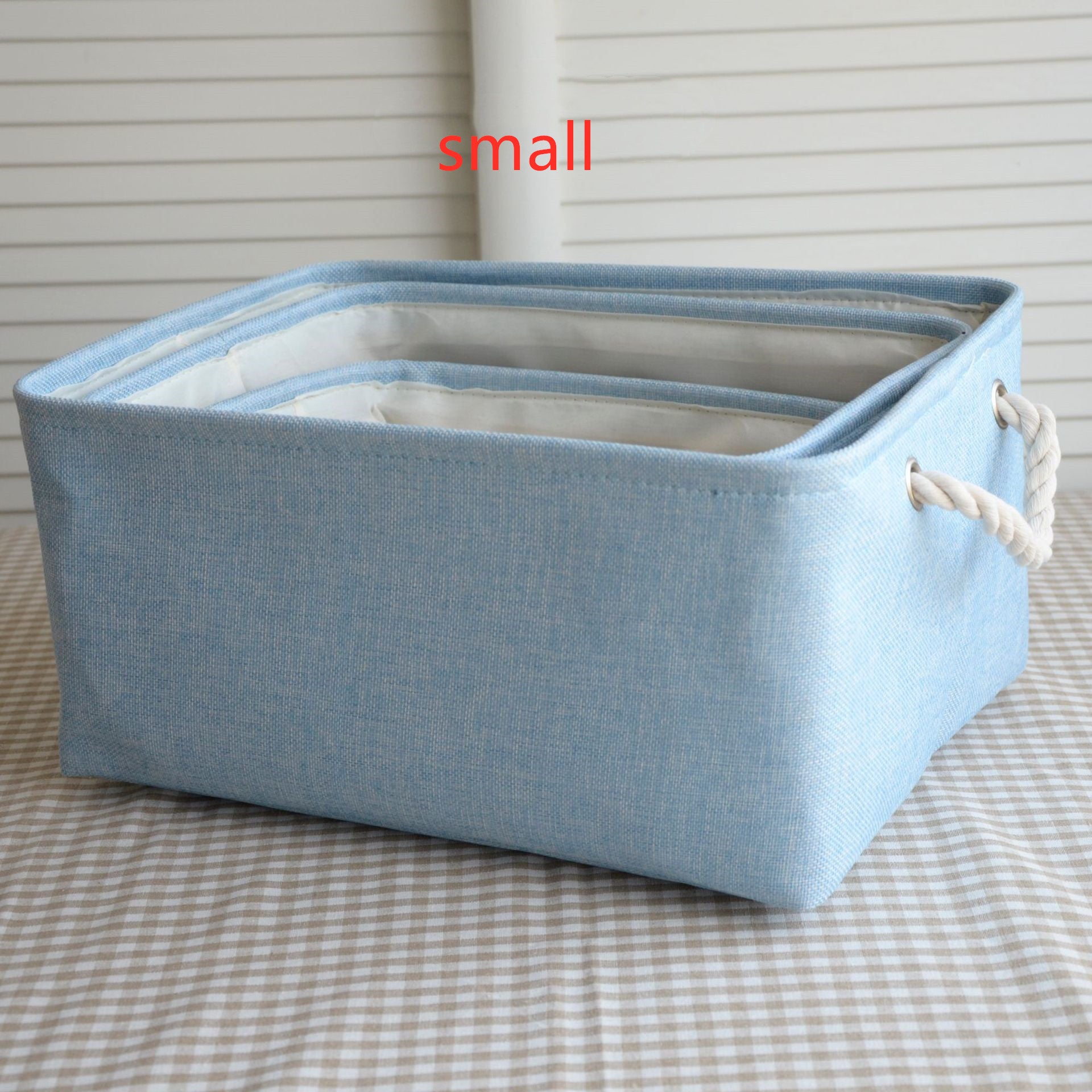 Nordic Japanese fabric storage basket 1694825420713