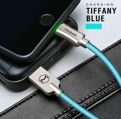 Intelligent Power-off Aluminum Alloy Braided Fast Charging Line - 图片 8