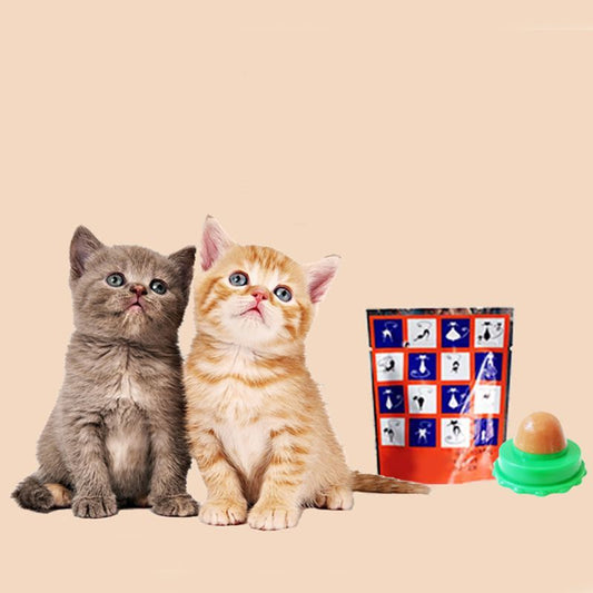 Pet Cat Sugar Energy Ball Lick Toys Catnip 1699730819745