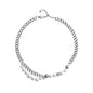 Men's Cuban Pearl Double Stitching Design Necklace 16bd0bc8 01c2 4a8a 8a27 06f210a9b59f