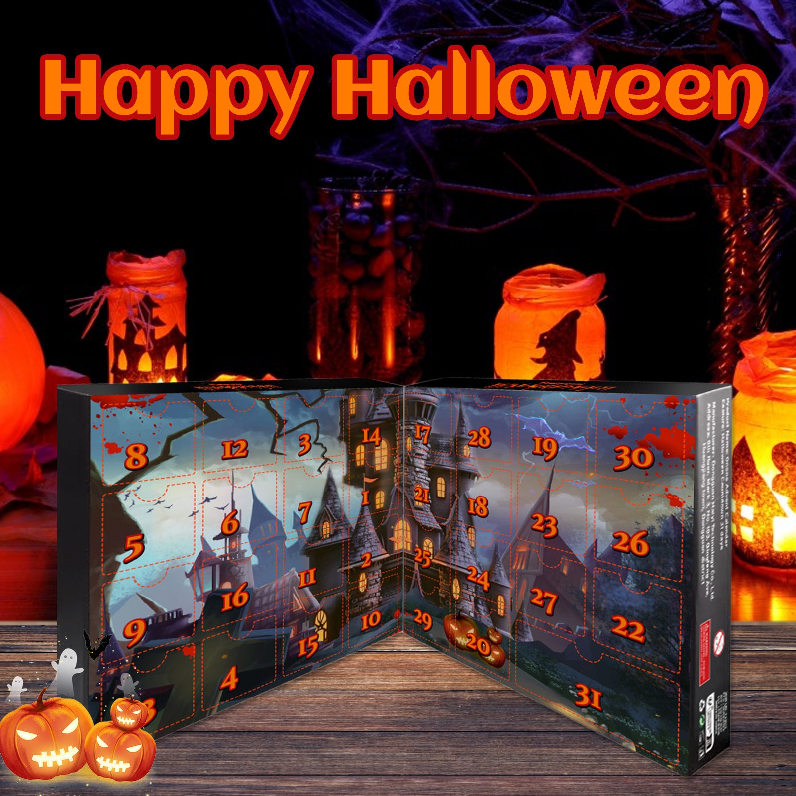 Halloween Calendar Blind Box Countdown 31 Days Children 16c5ece2 254d 45b1 89f8 a1ad0f892298