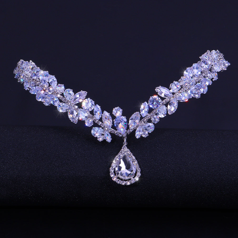 Head Chain Bridal Jewelry Women Luxury High-end Zircon Headband 16cd460f 3b2f 4b6d bb80 edf79d0b9f5b