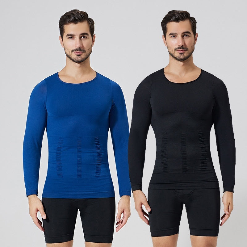 Men's Fashion Casual Body Shaping Long Sleeve 16d15695 25b7 4e97 9975 273d2466e24c trans