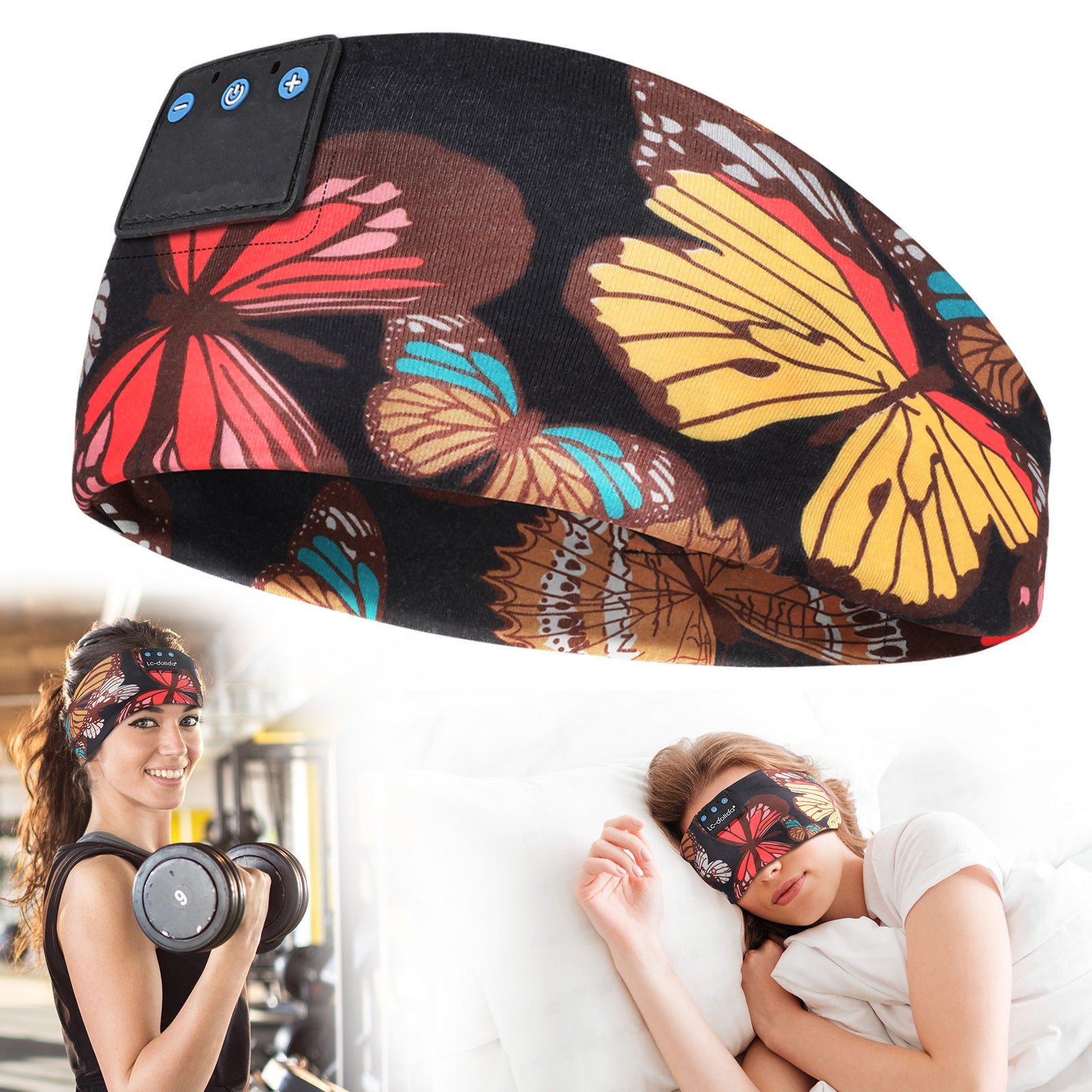 Wireless Bluetooth-compatible Sports Headband Fitness Anti-sweat 16d952dc 5771 4be4 89cf 20a0ab8303e2