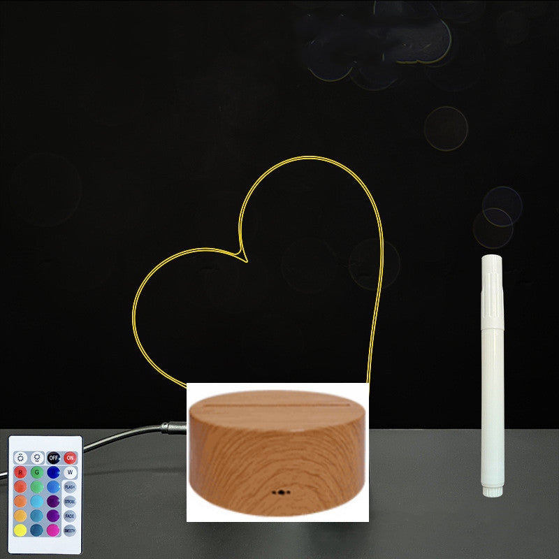 3D Acrylic Board Handwriting Message Board LED Light - HD Wireless Product #21