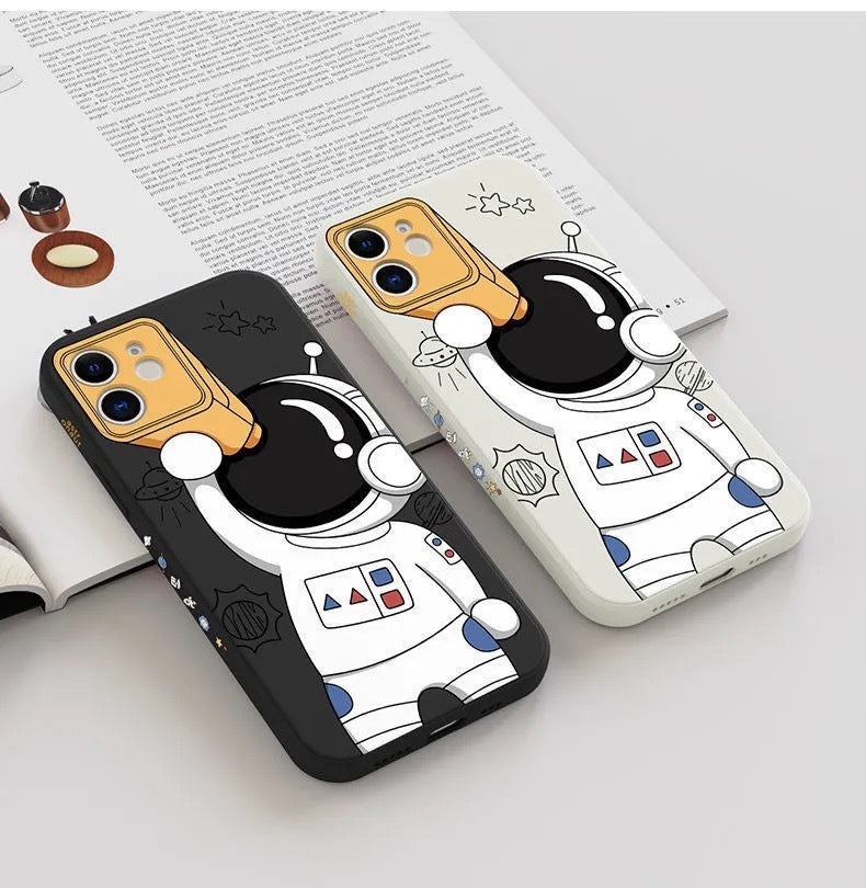 Telescope Astronaut Mobile Phone Case Soft Shell 16ea0ccd 39d5 4582 853d 9aa3f8022932