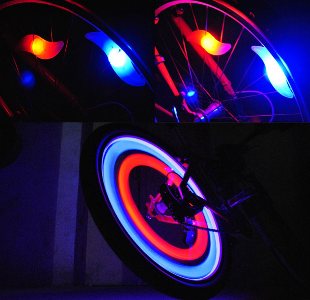 Bicycle Wire Lamp Willow Leaf Spoke Lamp 1701692122881