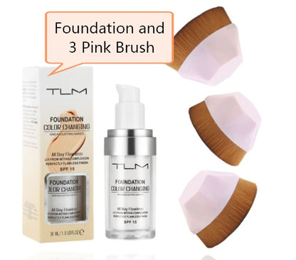 Temperature Liquid Foundation Concealer Portable Natural Color  Makeup Foundation BB Concealer 17021456580