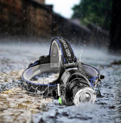 USB Charging Built-in Smart Sensor Head-mounted Outdoor Fishing Headlight 1704527496139