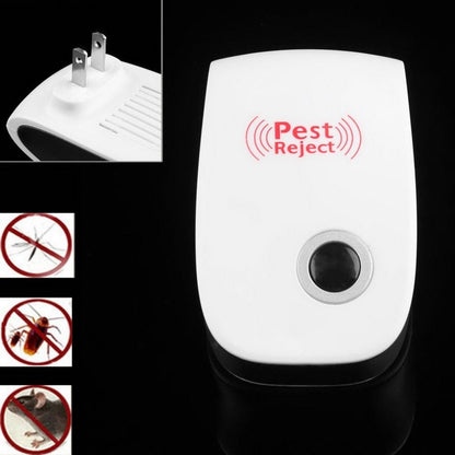 Electronic Ultrasonic Healthy Rechargeble Anti Mosquito Insect Pest Reject Mouse Repellent Repeller Practical Home EUUS Plug 