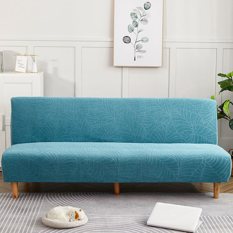 Foldable Waterproof Sofa Without Armrest Mattress Cover All-inclusive Stretch Sofa Slipcover Sofa Dustproof Full Cover Towel 