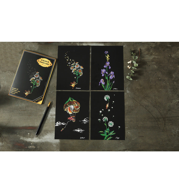 Scratch painting set creative birthday gift 170669978085