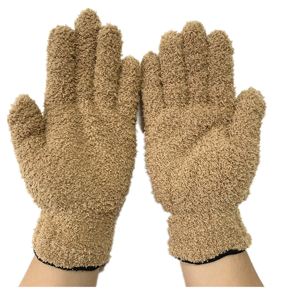 Half Velvet Comfortable Fine Fiber Dust Gloves 1710c3b2 61e1 400d 99e5 fc7f2c992ecf