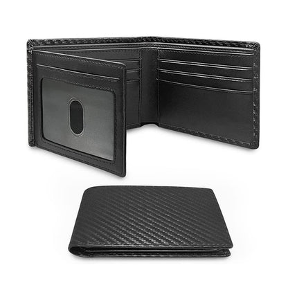 Men's Anti-magnetic Thin Wallet Special Carbon Fiber Dollar Multi Card Slot Wallet 1711552009582284800