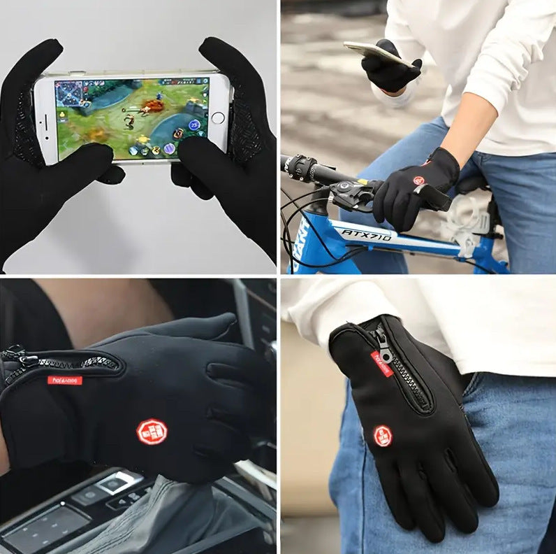 Winter Sports Touch Screen Plus Velvet Gloves 1711926938739806208