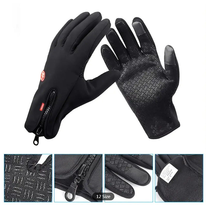 Winter Sports Touch Screen Plus Velvet Gloves 1711926942296576000