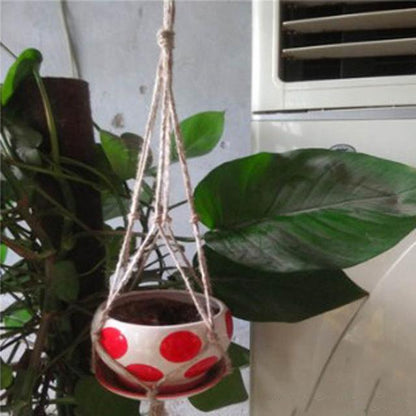 Hanging Pot Holder Rope Basket 1712841772724