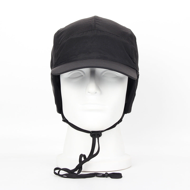 Water Repellent Warm With Velvet Baseball Earmuffs Hat 1713488010533801984
