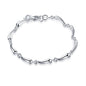 925 Sterling Silver Water Drop Bracelet - HD Wireless Product #5