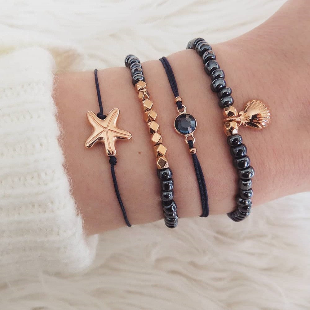 Bohemian Bracelets & Bangles Set Vintage Bead Boho Charm Bracelet For Women Jewelry Accessories Pulseras Mujer Bijoux Femme 1
