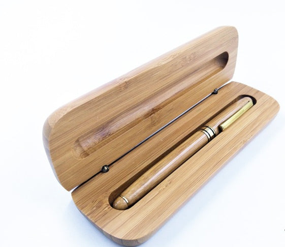 Bamboo Pen Bamboo Pen Pen Ball Pen Lettering Customer Gift Hard Pen Neutral Bamboo Pen - 图片 1