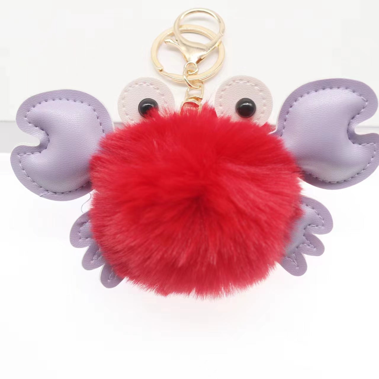 Cartoon Cute Crab Keychain Pendant 17156a60 09e2 4266 bf44 f1123724c04c