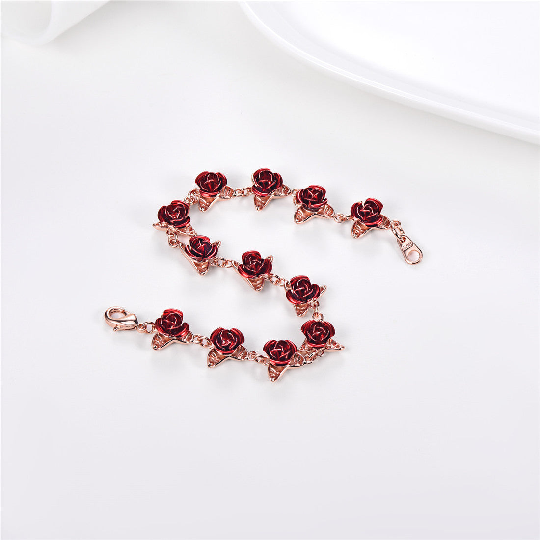 Fashion Rose Flower Bracelet 1715874353016