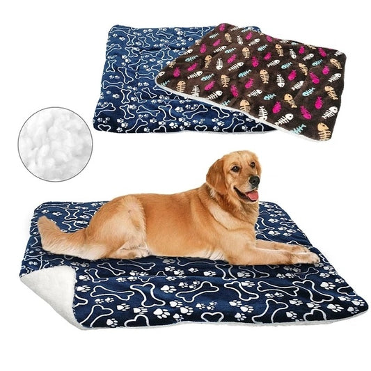 Flannel Material Thick Fashion Pet Blanket 1717043778084