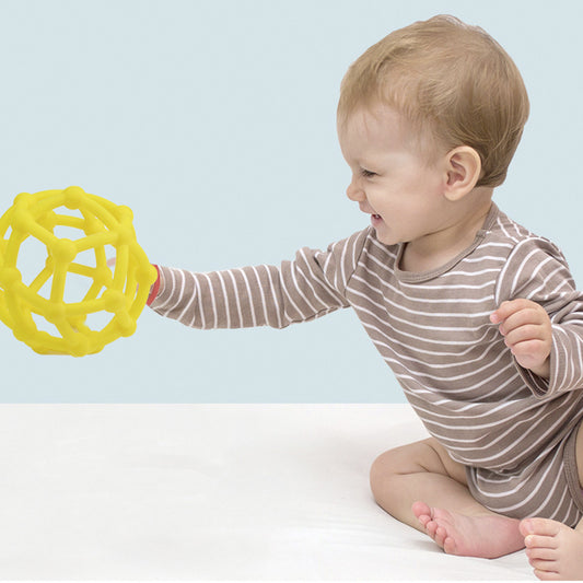Baby Silicone Ball Newborn Soft Ball Round Hollow Small 1717821083224248320
