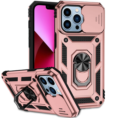 Phone Case Anti-fall Magnetic Bracket Lens Cover - 图片 4
