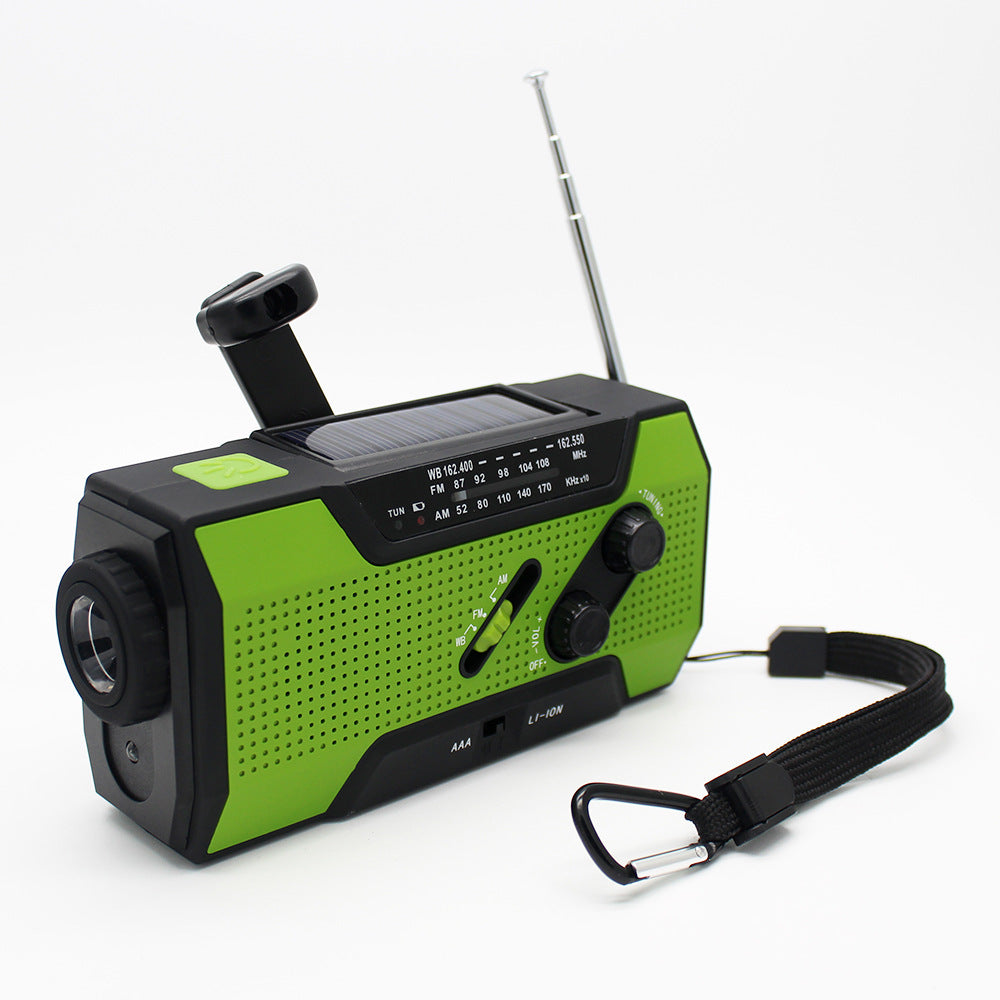 Hand crank solar radio 1718658946929