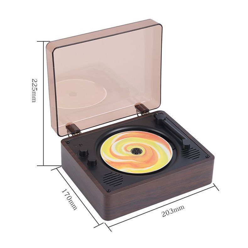 Wooden Vintage Portable Tray CD Player Player 1720026038563639296