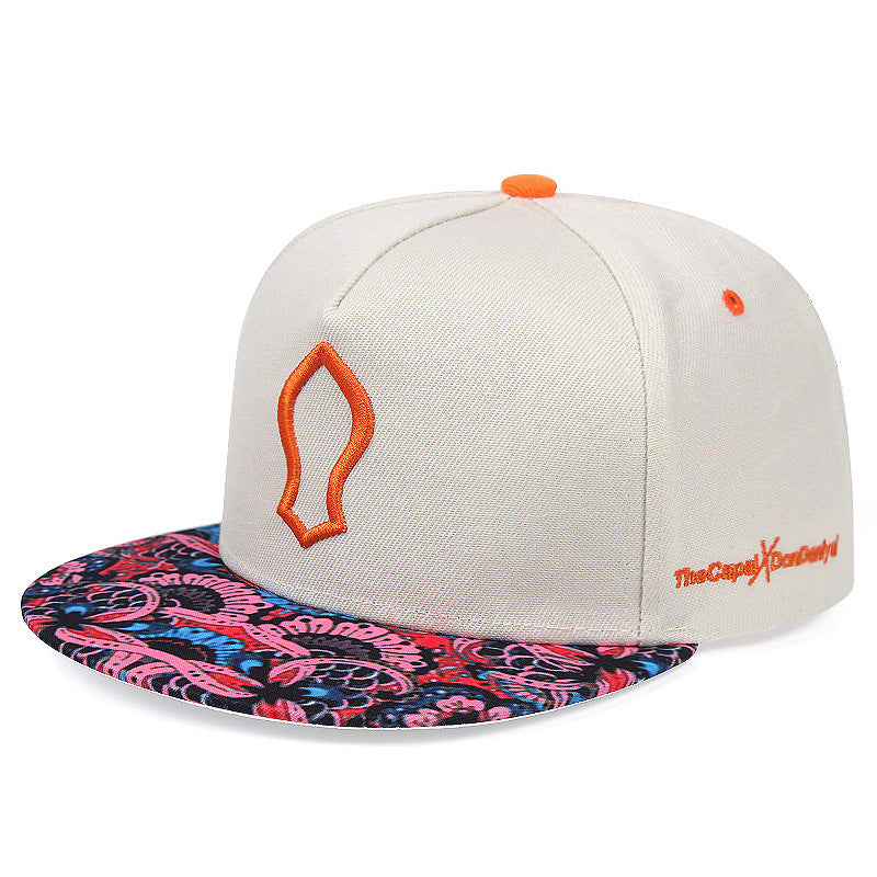 Fashion Graffiti Embroidered Baseball Cap 1720286421157285888