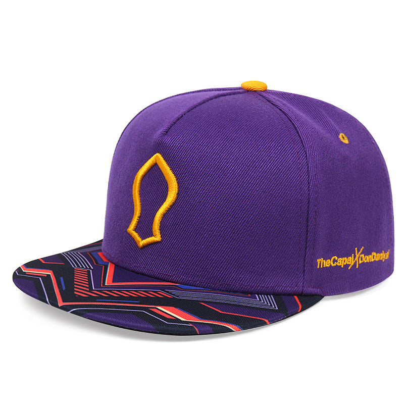 Fashion Graffiti Embroidered Baseball Cap 1720286421341835264