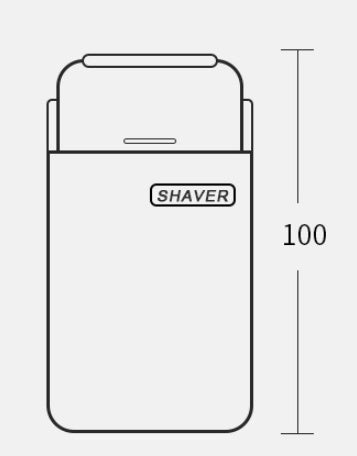 Mini Electric Small Shaver Shaver Fully Washable Magnetic Suction Cutter Head Type-C Charging 1721450907935313920