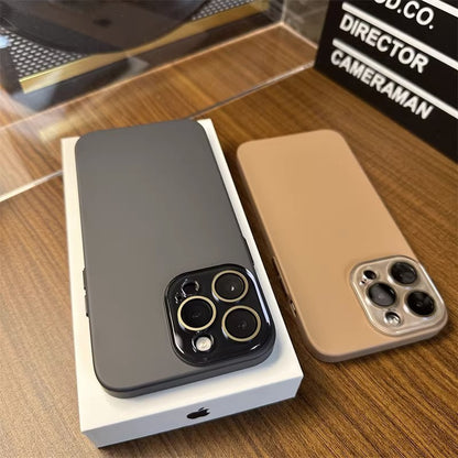 Ultra-thin Dull Polish Bag Lens Phone Case 1722457687930834944