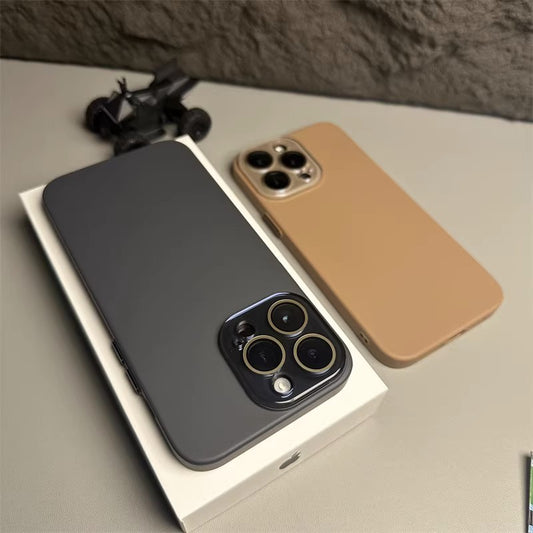 Ultra-thin Dull Polish Bag Lens Phone Case 1722457688044081152